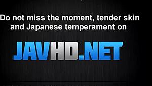 Rough creampie hints at maki hojo's wild japanese teen fuck cravings