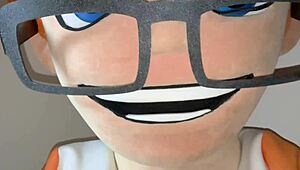 dude aspen woods blows stepbro then rides for cum on tits