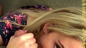 khloe kapri ditches studying to deepthroat and fuck monster cock