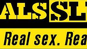 submissive uk redhead bound gagging on deepthroat while choked in rough bdsm riding