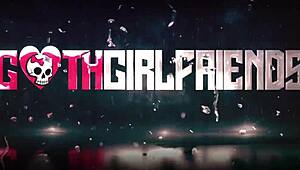 lucy foxx rides cock hard in fishnets and tattoos