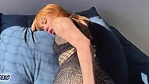 how's this 18-year-old stepdaughter taking full anal in sheer lingerie?