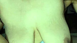 desi alisha bhabhi's huge saggy tits and wet pussy on display