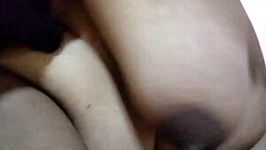 beautiful indian girlfriend's huge natural tits bounce in first time homemade fun