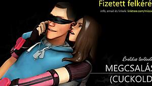 old hungarian cuckold gets teased with jerk off instructions in erotic european audio.