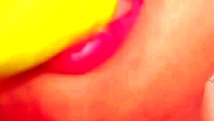 Indian beauty's wet shaved pussy gets face fucked and cum licked