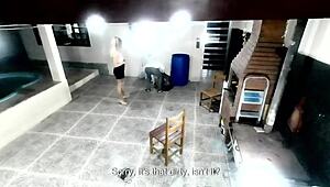 Neighbor asks wife for help ends up with blowjob and hard fuck