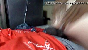 Stepdad Catches Stepdaughter WATCHING PORN Makes Her RIDE RAW