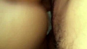 damn this ebony bends over for big black cock doggystyle pounding 😈