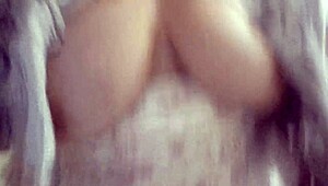 ginger paris stuffs pussy with marshmallows then pisses