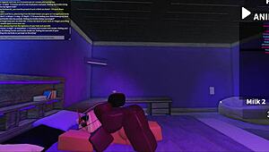 fucking this blonde bimbo hard with monster black cock bent over doggystyle rough