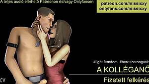 Colleague Whispers Tease You Into Edge With Hungarian ASMR Commands