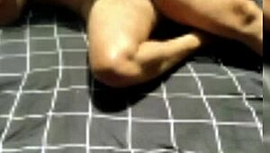 sexy naked babe flashin' on webcam in garage for christmas vibes with bad wolf28 😈🔥