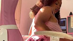 chubby ebony giantess farts punishin tiny me