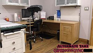 perverted podiatrist ditria rose gives backstage latex footjob tickle