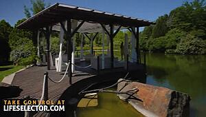 horny blonde alexis crystal rides your cock in pov anal cowgirl