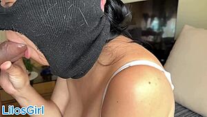 Beautiful latina lilosgirl puta takes gaping pussy creampie