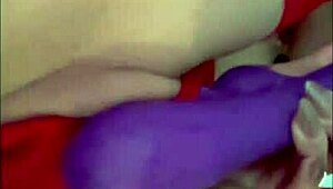Beautiful Mexican Latina Masturbates with Dildo Thinking of Fans Stroking Their Cocks