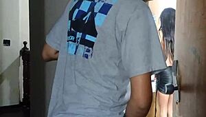 primo spies then blackmails skinny latina for tight pussy fuck