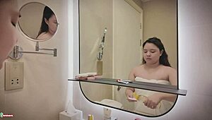 Sharinami Deepthroats Monster Cock Cowgirl Style!