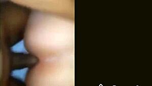 Neighbor rams friend's tight ass gaping it wide open!