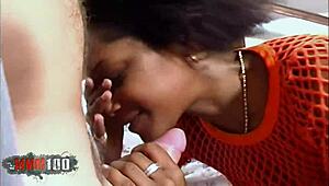 french ebony shania takes terry deep in intense interracial bedroom heat