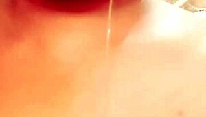 Indian beauty's wet shaved pussy gets face fucked and cum licked