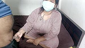 what happens when this indian housewife couple sneaks off to the bedroom at night?