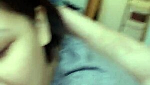 native american cutie slurps huge monster cock with big tits out