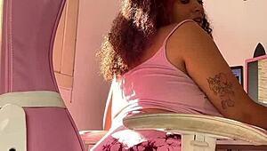 chubby ebony giantess farts punishin tiny me