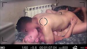 Stepdad pounds shaved pussy hard before facial cumshot on her face twice.