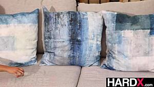 Big Booty Ebony Newbie Addis Fouche Rides Monster Cock Bent Over Doggystyle for Hardcore Anal Pounding