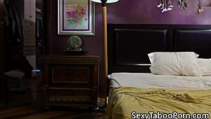 horny babes share cock in ffm blowjob riding cowgirl threesome