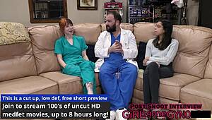 perverted podiatrist ditria rose gives backstage latex footjob tickle