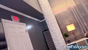 blonde plumper zoey skyy rubs her fat pussy with dildo for old man