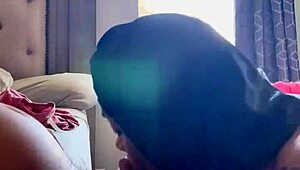 black dudes get that sloppy bonnet toppy with ebony curvy spit and cum licks 😈💦