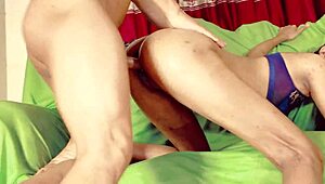 sistya and lover share tender morning sex with deepthroat and doggystyle creampie