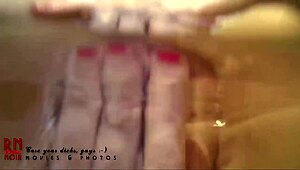 wanna see this college coed rub her shaved pussy in the tiny baby bath?