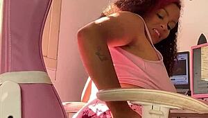 chubby ebony giantess farts punishin tiny me