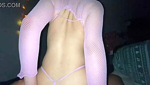 petite latina girlfriend sucks monster cock then rides to orgasm