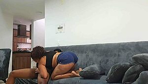 stepsister feetjob on my cock wet pussy rough taboo!