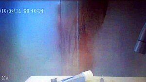 oh man, german wife cums hard in shower... caught on hidden cam!