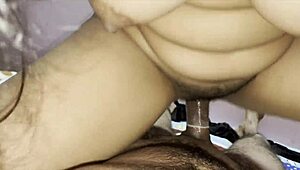 Beautiful Big Ass Indian Wife Fucked Hardcore with Cum Creampie