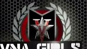 vicky vette strips cosplay panties to finger wet pussy