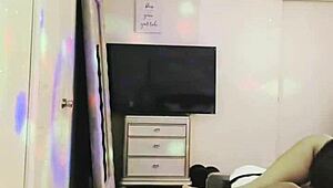 comiendo la curvy latina sexy en lencería gorda hermosa de mi novia