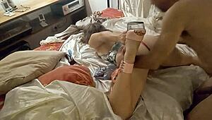 French blonde in satin nightie heels bends for pov ass licking rimjob atm.