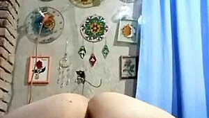 curvy marysubmissive's saggy tits handjob tease