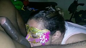 Latina bbw prostitute spreads hairy pussy takes facial cumshot deepthroat