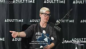 Chatting with gorgeous redhead Sophia Locke on her wild porn life