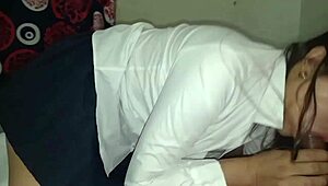 damn that schoolgirl stepsis in uniform skirt teases stepdad till he fucks her hard from mexico city homemade